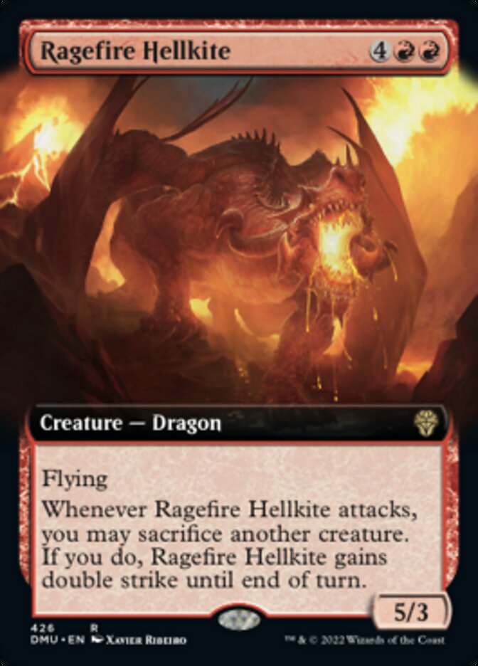 Ragefire Hellkite (Extended Art) [Dominaria United] | Eastridge Sports Cards & Games