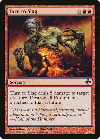 Turn to Slag [Scars of Mirrodin] | Eastridge Sports Cards & Games