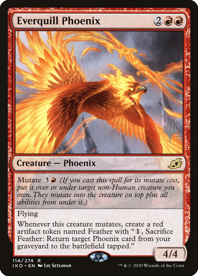 Everquill Phoenix (Promo Pack) [Ikoria: Lair of Behemoths Promos] | Eastridge Sports Cards & Games