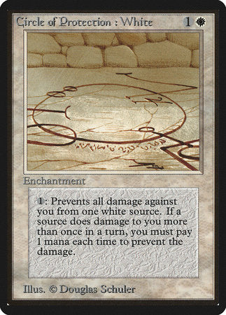 Circle of Protection: White [Limited Edition Beta] | Eastridge Sports Cards & Games