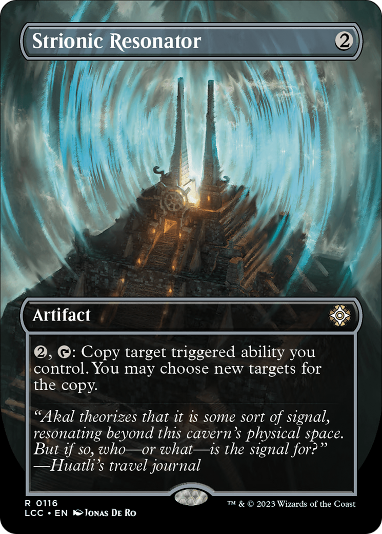 Strionic Resonator (Borderless) [The Lost Caverns of Ixalan Commander] | Eastridge Sports Cards & Games