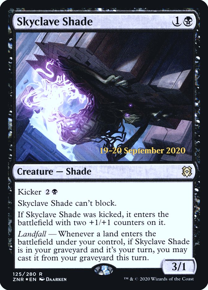 Skyclave Shade  [Zendikar Rising Prerelease Promos] | Eastridge Sports Cards & Games