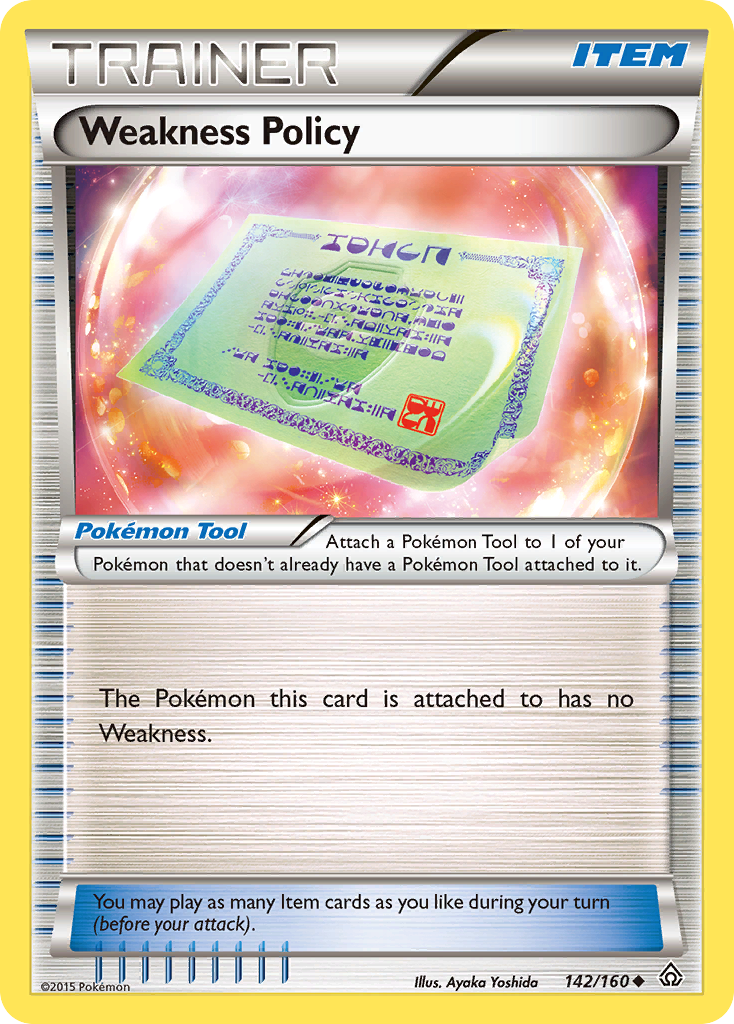 Weakness Policy (142/160) [XY: Primal Clash] | Eastridge Sports Cards & Games