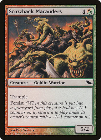 Scuzzback Marauders [Shadowmoor] | Eastridge Sports Cards & Games
