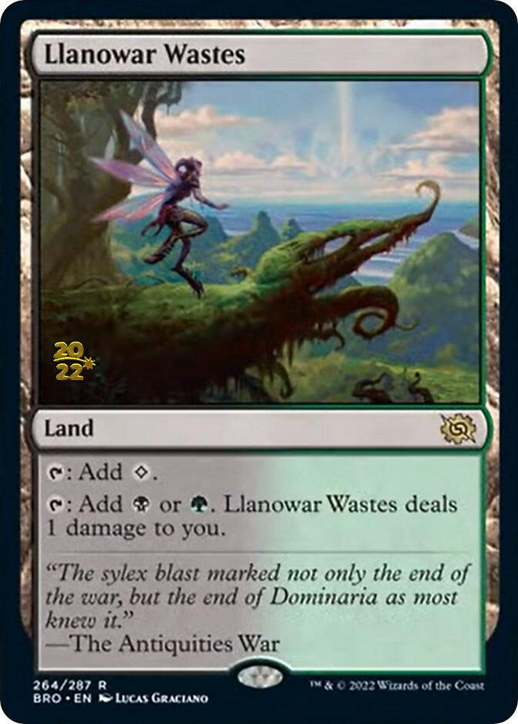 Llanowar Wastes [The Brothers' War: Prerelease Promos] | Eastridge Sports Cards & Games