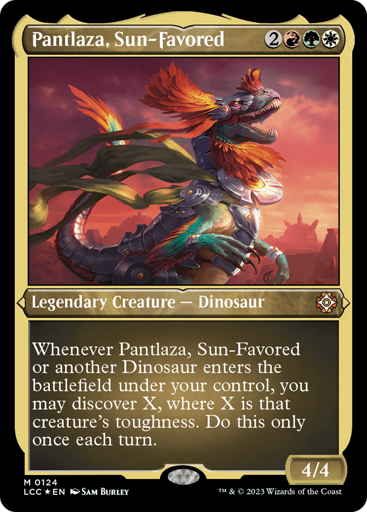 Pantlaza, Sun-Favored (Display Commander) [The Lost Caverns of Ixalan Commander] | Eastridge Sports Cards & Games