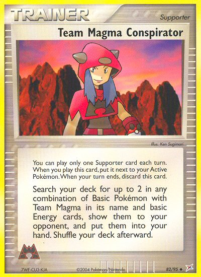 Team Magma Conspirator (82/95) [EX: Team Magma vs Team Aqua] | Eastridge Sports Cards & Games
