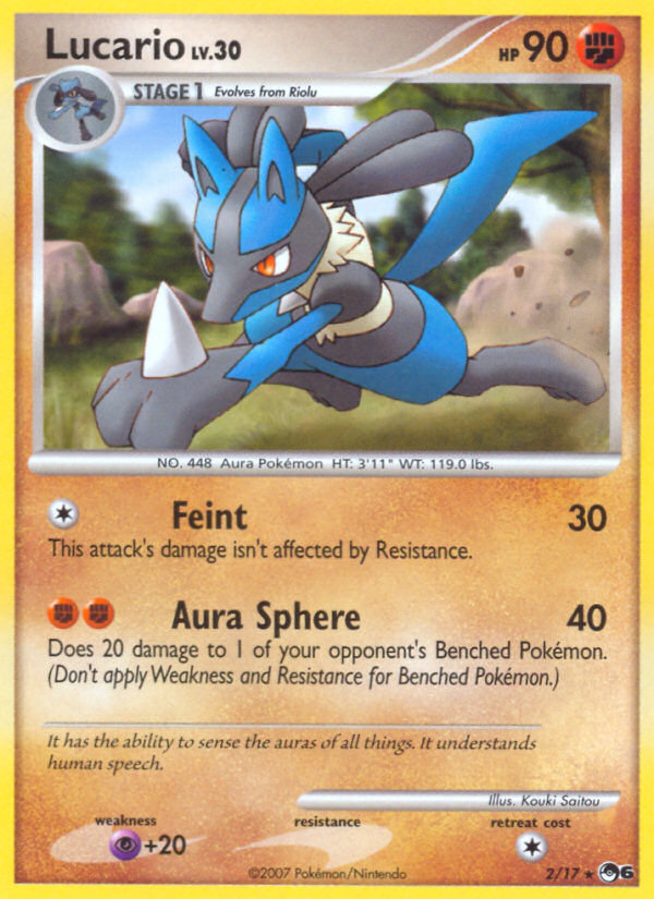 Lucario (2/17) [POP Series 6] | Eastridge Sports Cards & Games