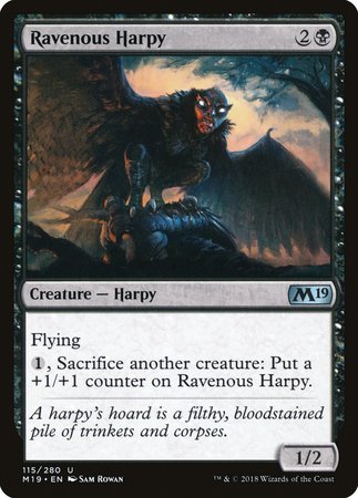 Ravenous Harpy [Core Set 2019] | Eastridge Sports Cards & Games