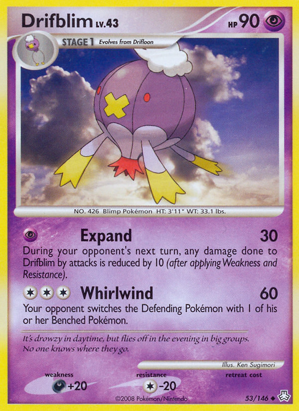 Drifblim (53/146) [Diamond & Pearl: Legends Awakened] | Eastridge Sports Cards & Games