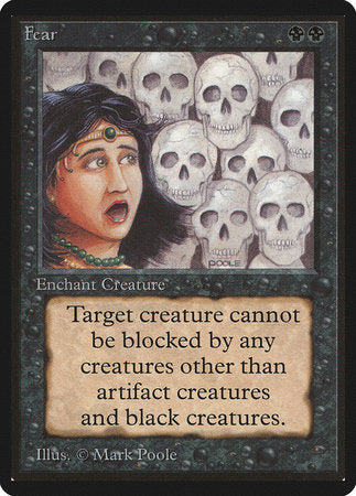 Fear [Limited Edition Beta] | Eastridge Sports Cards & Games