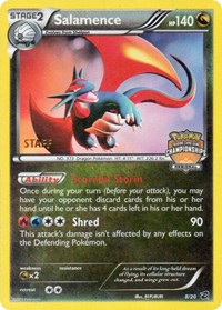 Salamence (8/20) (Regional Championship Promo Staff) [Black & White: Dragon Vault] | Eastridge Sports Cards & Games