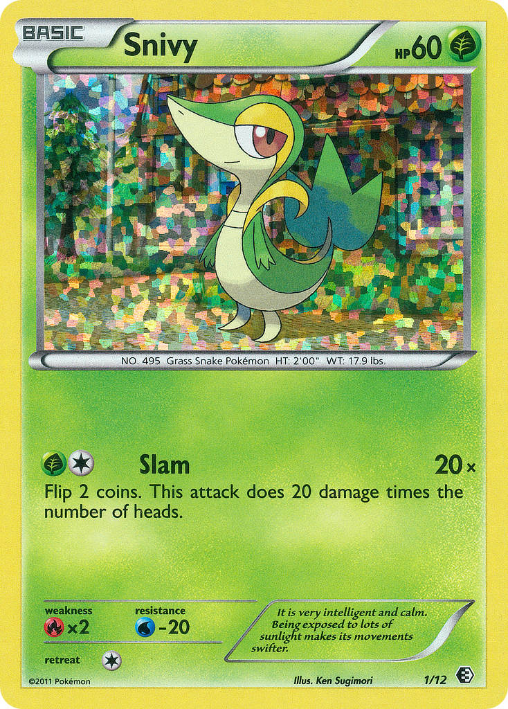 Snivy (1/12) [McDonald's Promos: 2011 Collection] | Eastridge Sports Cards & Games