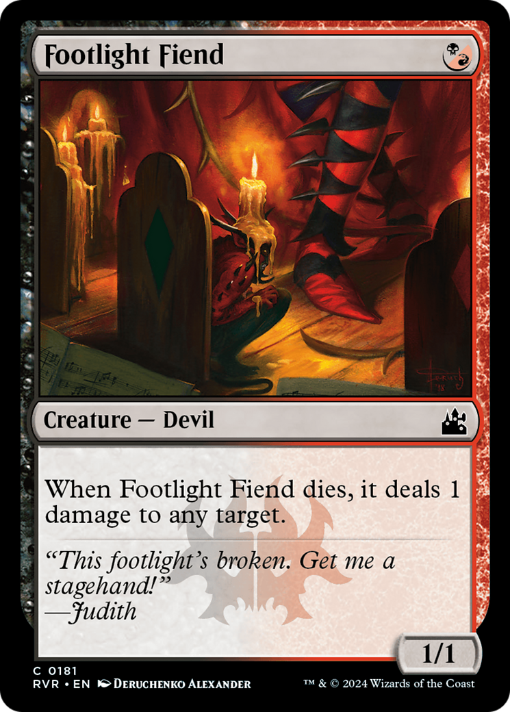 Footlight Fiend [Ravnica Remastered] | Eastridge Sports Cards & Games