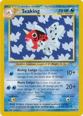 Seaking (37/64) [Neo Revelation Unlimited] | Eastridge Sports Cards & Games