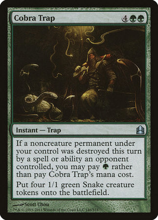 Cobra Trap [Commander 2011] | Eastridge Sports Cards & Games