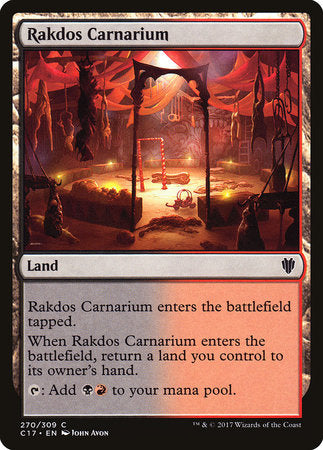 Rakdos Carnarium [Commander 2017] | Eastridge Sports Cards & Games