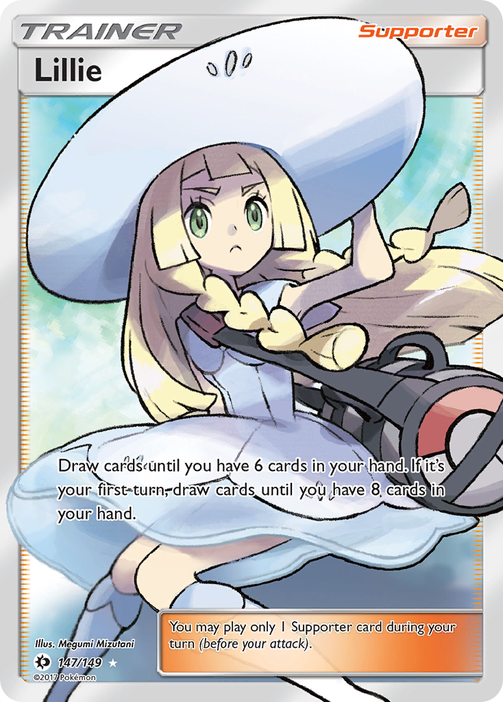 Lillie (147/149) [Sun & Moon: Base Set] | Eastridge Sports Cards & Games