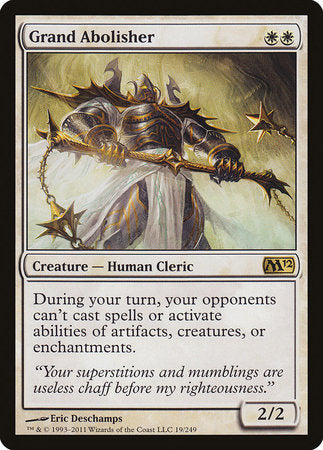 Grand Abolisher [Magic 2012] | Eastridge Sports Cards & Games