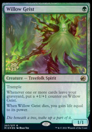 Willow Geist [Innistrad: Midnight Hunt Prerelease Promos] | Eastridge Sports Cards & Games