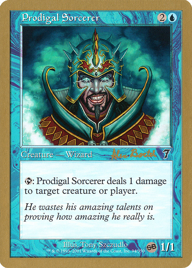 Prodigal Sorcerer (Alex Borteh) (SB) [World Championship Decks 2001] | Eastridge Sports Cards & Games