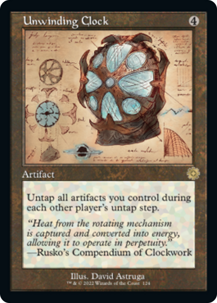 Unwinding Clock (Retro Schematic) [The Brothers' War Retro Artifacts] | Eastridge Sports Cards & Games