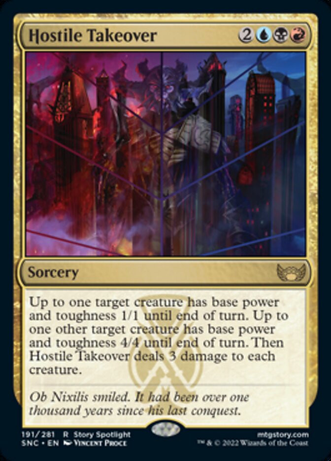 Hostile Takeover [Streets of New Capenna] | Eastridge Sports Cards & Games