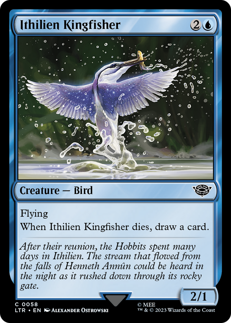 Ithilien Kingfisher [The Lord of the Rings: Tales of Middle-Earth] | Eastridge Sports Cards & Games