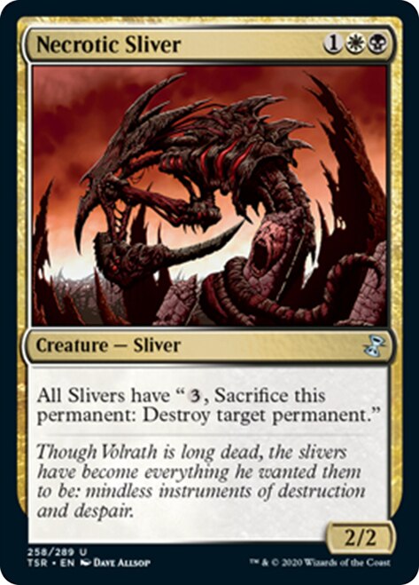 Necrotic Sliver [Time Spiral Remastered] | Eastridge Sports Cards & Games