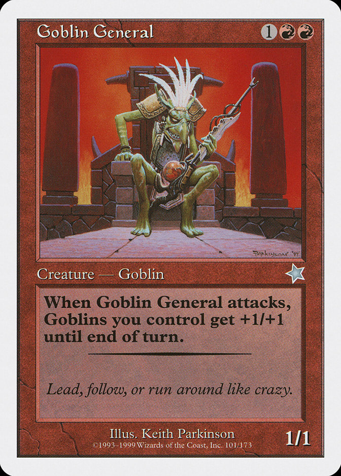 Goblin General [Starter 1999] | Eastridge Sports Cards & Games