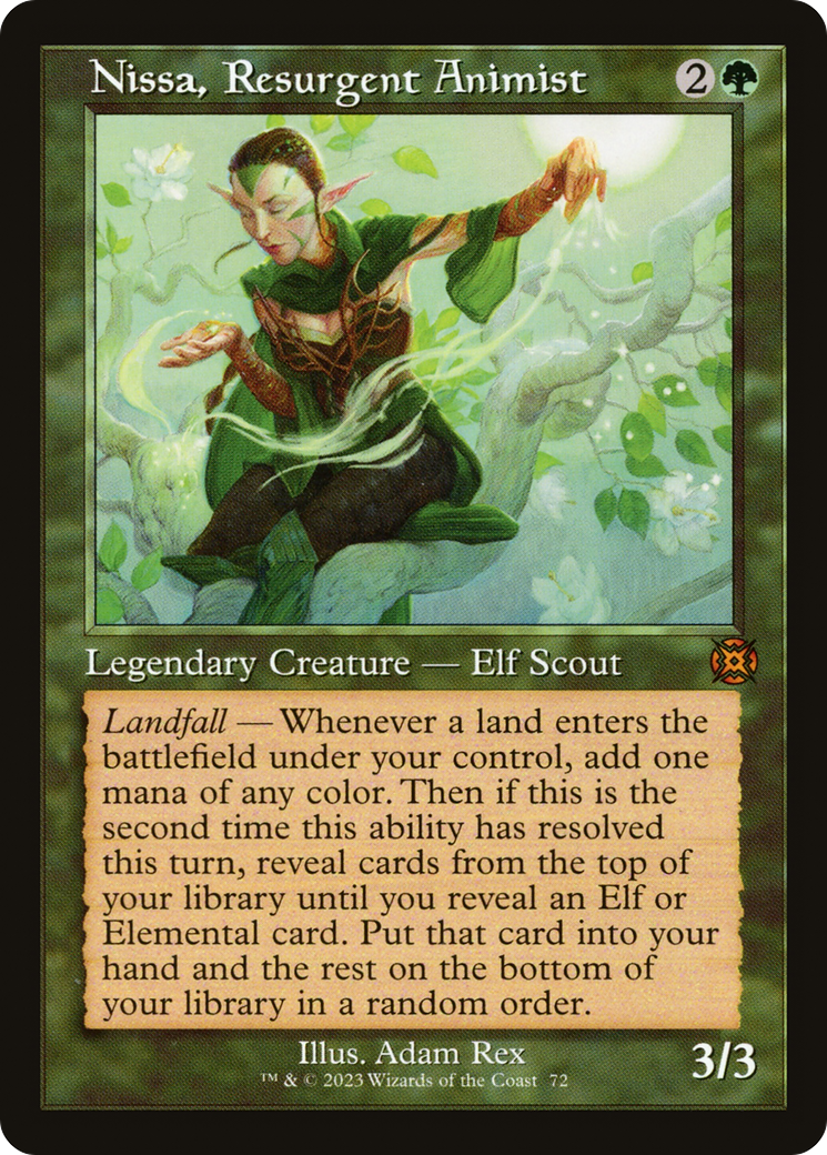 Nissa, Resurgent Animist (Retro) [March of the Machine: The Aftermath] | Eastridge Sports Cards & Games