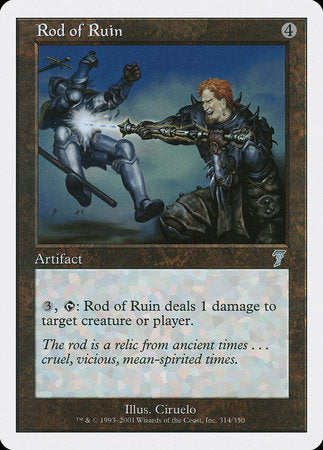 Rod of Ruin [Seventh Edition] | Eastridge Sports Cards & Games