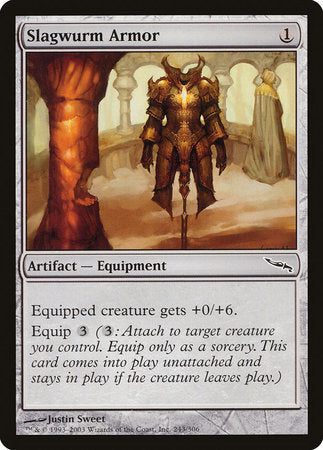 Slagwurm Armor [Mirrodin] | Eastridge Sports Cards & Games