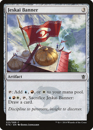 Jeskai Banner [Khans of Tarkir] | Eastridge Sports Cards & Games