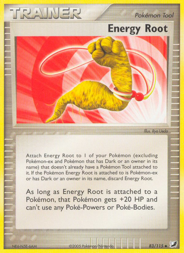 Energy Root (83/115) [EX: Unseen Forces] | Eastridge Sports Cards & Games