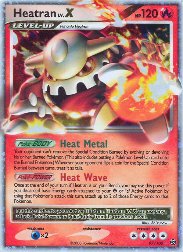 Heatran LV.X (97/100) [Diamond & Pearl: Stormfront] | Eastridge Sports Cards & Games