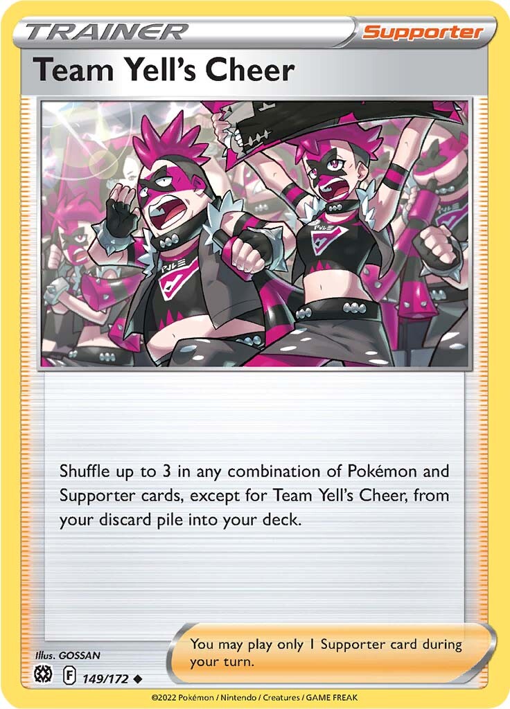 Team Yell's Cheer (149/172) [Sword & Shield: Brilliant Stars] | Eastridge Sports Cards & Games