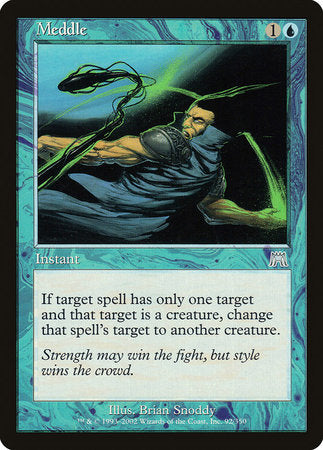 Meddle [Onslaught] | Eastridge Sports Cards & Games