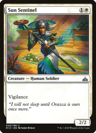 Sun Sentinel [Rivals of Ixalan] | Eastridge Sports Cards & Games