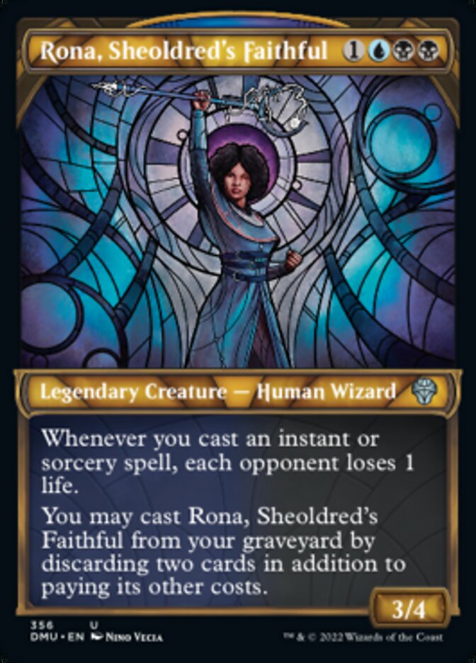 Rona, Sheoldred's Faithful (Showcase Textured) [Dominaria United] | Eastridge Sports Cards & Games