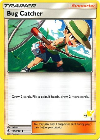 Bug Catcher (189/236) (Pikachu Stamp #46) [Battle Academy 2020] | Eastridge Sports Cards & Games