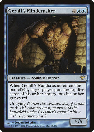 Geralf's Mindcrusher [Dark Ascension] | Eastridge Sports Cards & Games