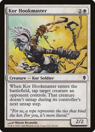 Kor Hookmaster [Zendikar] | Eastridge Sports Cards & Games