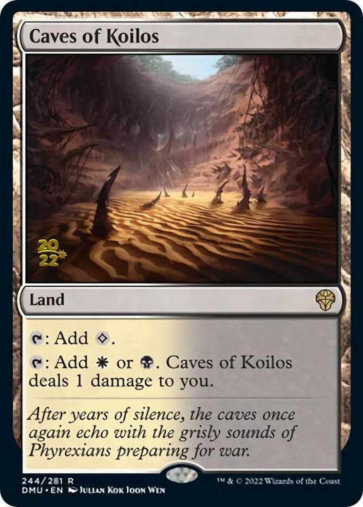 Caves of Koilos [Dominaria United Prerelease Promos] | Eastridge Sports Cards & Games