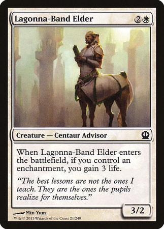 Lagonna-Band Elder [Theros] | Eastridge Sports Cards & Games