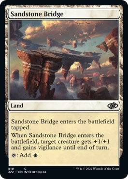 Sandstone Bridge [Jumpstart 2022] | Eastridge Sports Cards & Games