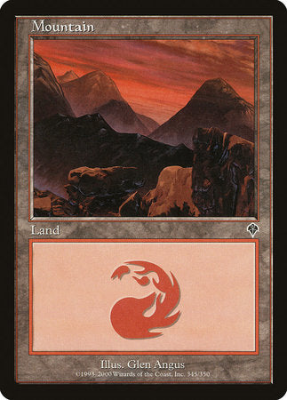 Mountain (345) [Invasion] | Eastridge Sports Cards & Games