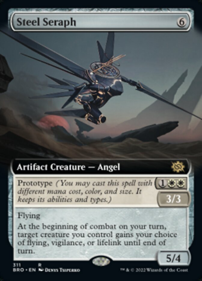 Steel Seraph (Extended Art) [The Brothers' War] | Eastridge Sports Cards & Games
