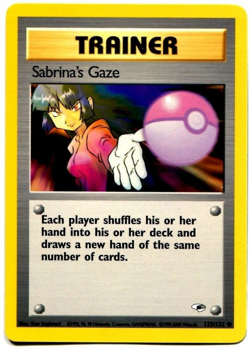 Sabrina's Gaze (125/132) [Gym Heroes Unlimited] | Eastridge Sports Cards & Games