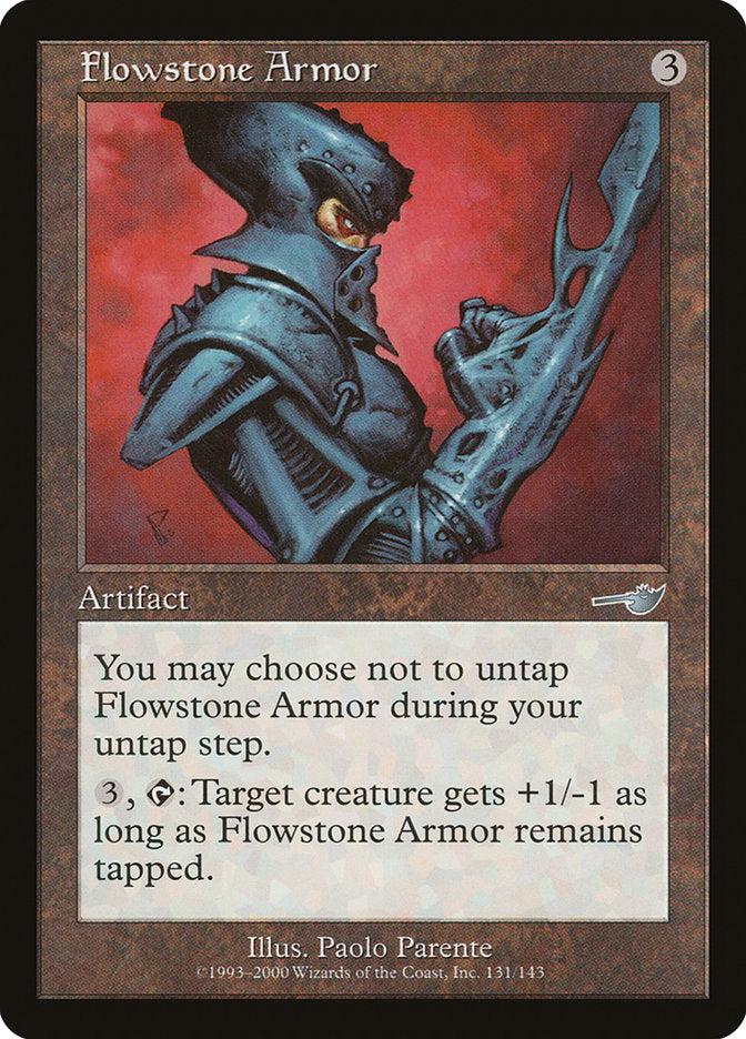 Flowstone Armor [Nemesis] | Eastridge Sports Cards & Games